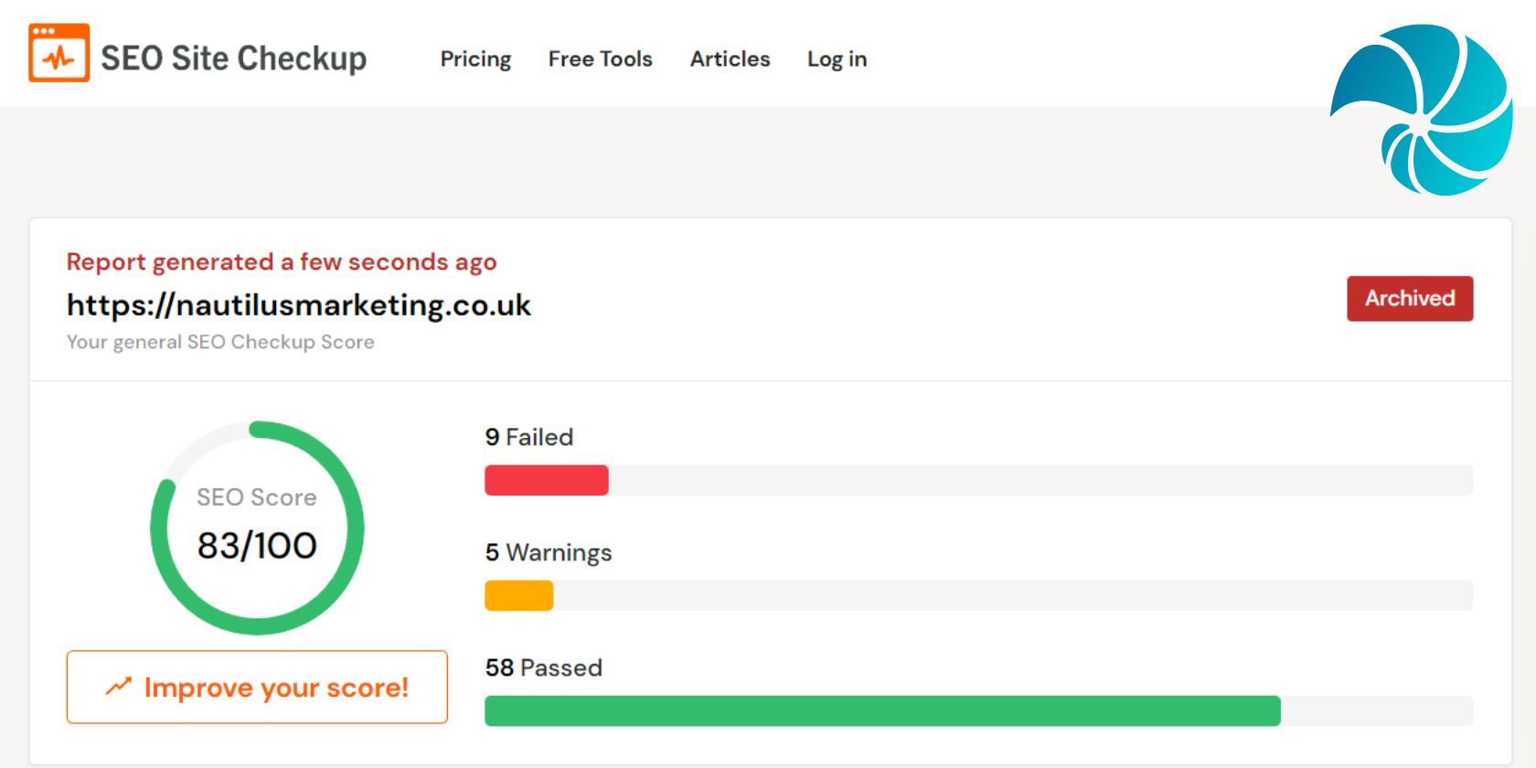 SEO Site Checkup